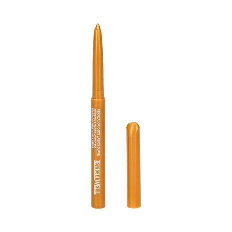 Leticia Well - Goud/Gold/Oro Lippotlood en Oogpotlood draaibaar zacht / Automatic Eyeliner Lipliner Soft - Nummer 33377 - 1 stu