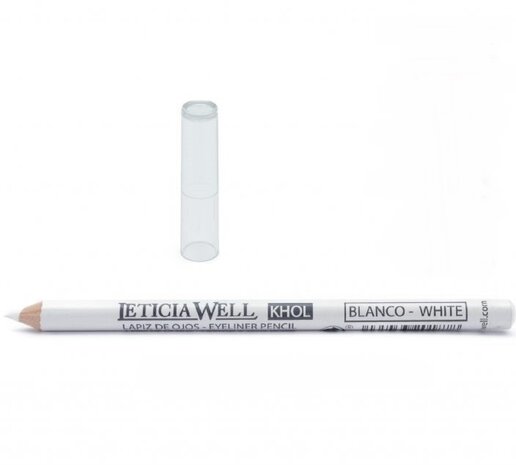 Leticia Well - Kohl / Kajal Oogpotlood / Eyeliner Pencil - Wit/Blanco/White - Nummer 3016