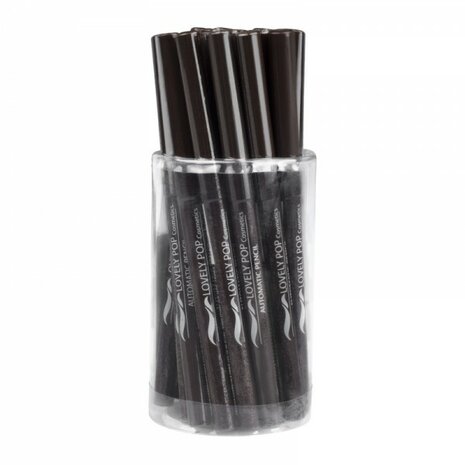 Lovely Pop Cosmetics - Koffie bruin oogpotlood, draaibaar / Automatic Pencil - Café - Nummer 22005 - Koker