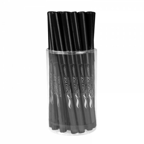 Lovely Pop Cosmetics - Zwart oogpotlood, draaibaar / Automatic Pencil - Nummer 22001 - Koker