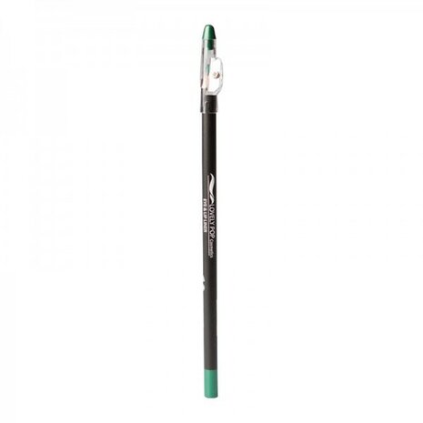 Lovely Pop Cosmetics - Extra lang oogpotlood en lippotlood met puntenslijper - Keizerlijk groen / Eye & Lip Liner - Imperia