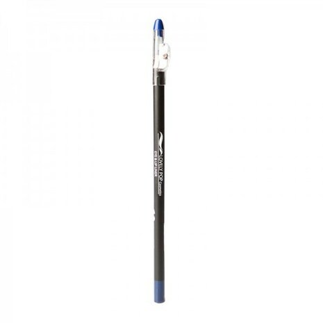 Lovely Pop Cosmetics - Extra lang oogpotlood en lippotlood met puntenslijper - Marineblauw / Eye & Lip Liner - Navy blue - 