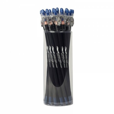 Lovely Pop Cosmetics - Extra lang oogpotlood en lippotlood met puntenslijper - Blauw / Eye & Lip Liner - Electric blue-Bleu