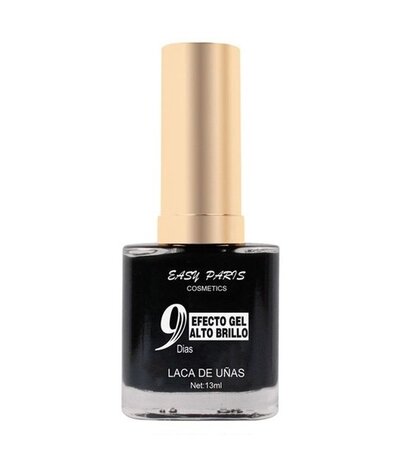 Easy Paris - Nagellak - Zwart - 1 flesje met 13 ml inhoud - Nummer 009