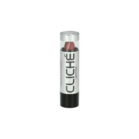 Cliché - Lipstick / Lippenstift - Warm Bruin Parelmoer Metallic - Nummer 07 - 1 Stuks - In huls