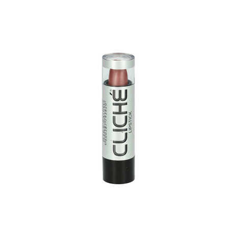 Cliché - Lipstick / Lippenstift - Koel Warm Bruin Parelmoer Metallic - Nummer 11 - 1 Stuks - In huls