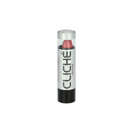 Cliché - Lipstick / Lippenstift - Warm Roze Parelmoer Metallic - Nummer 13 - 1 Stuks - In huls