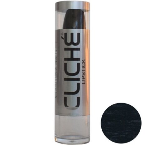 Cliché - Lipstick / Lippenstift - Zwart - Nummer 19 - 1 Stuks - In huls
