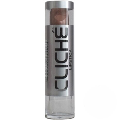 Cliché - Lipstick / Lippenstift - Goud / Bruin / Warm Nude Parelmoer Metallic - Nummer 27 - 1 Stuks - In huls