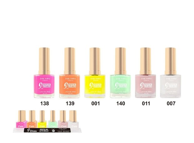 Easy Paris Nagellak 011 Warm Nude Roze Display 27
