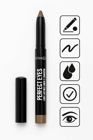 Divage Perfect Eyes Long Lasting Liner en Shadow Pearly Midnight Blue No. 02 5