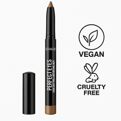 Divage Perfect Eyes Long Lasting Liner en Shadow Pearly Midnight Blue No. 02 6