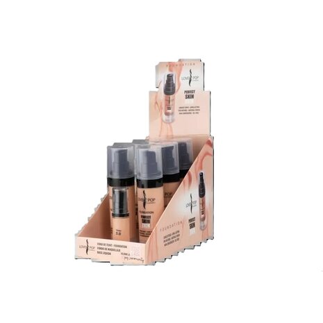 Lovely Pop Cosmetics Perfect Skin Foundation 5.0 Amel Display