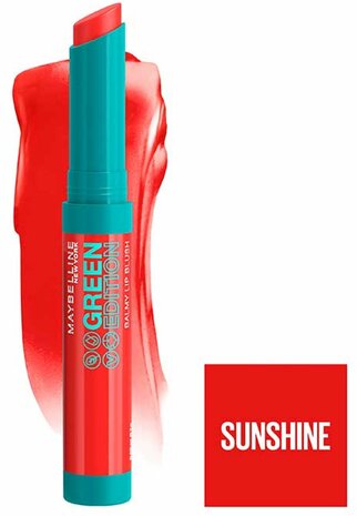 003 Sunshine Maybelline New York Green Edition Balmy Lip Blush Lipstick 5