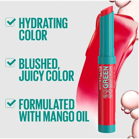 003 Sunshine Maybelline New York Green Edition Balmy Lip Blush Lipstick 6