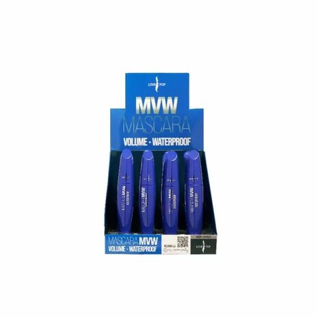 Lovely Pop Mascara volume waterproof blauw 2