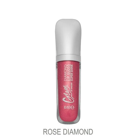 Glam of Sweden Diamond Lip Gloss Super Shine Rose Diamond
