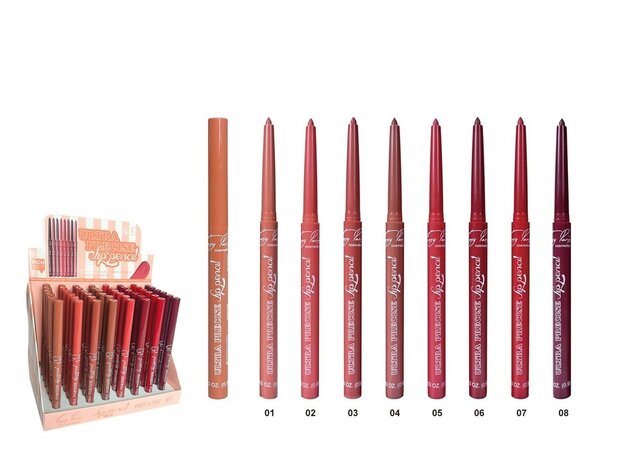 Easy Paris Lip Pencil Lippotlood Overzicht