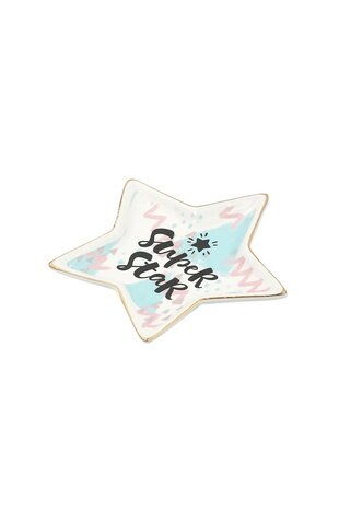 Yehwang Keramiek Sieraden Display Schaaltje Super Star Zijaanzicht
