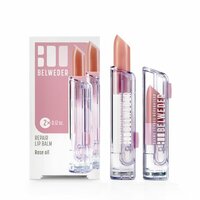 Belweder - 2 Transparante Herstellende Lippenbalsem / Lipstick - Damascus Rozenolie - 2 Stuks in 1 doosje verpakt