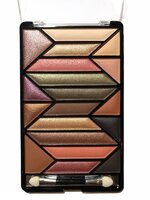 Lovely Pop Cosmetics - Oogschaduw Palette Horizon Diamond Dust - 19 stijlvolle, matte en shimmer tinten bruin, zwart, roze en groen - 1 doos met applicator - Nummer 54612