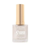 Easy Paris - Nagellak - Transparant Wit Mini Glitter/Shimmer/Metallic - 1 flesje met 13 ml inhoud - Nummer 049