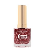 Easy Paris - Nagellak - Transparant met roze/rosé grote en kleine glitters - 1 flesje met 13 ml inhoud - Nummer 057