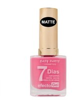 Easy Paris - Nagellak - Mat Roze - 1 flesje met 13 ml inhoud - Nummer 072