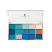 Lovely Pop Cosmetics - Oogschaduw Palette - 15 Tinten groen/blauw/grijs/goudbruin/crème/beige - 1 Doos met 21 gram inhoud - Afmeting doos: 16,2 x 8,3 centimeter - Nummer 01