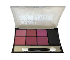 D'Donna - Color Palette Oogschaduw - Planet Rosa - Roze/Zwart - 1 doosje met applicator en spiegeltje