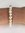 Armband Zoetwaterparel Potato 7,5-9 mm. 16,5 cm. elastisch