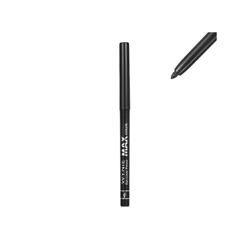 Wynie - Draaibaar Oogpotlood - Automatic Eye Liner Pencil - MAX Color - Zwart