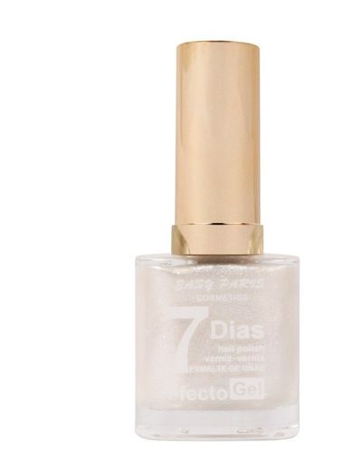 Easy Paris Cosmetics - Gel Effect Nagellak 13 ml. - 49 - Transparant wit metallic/glitter/shimmer